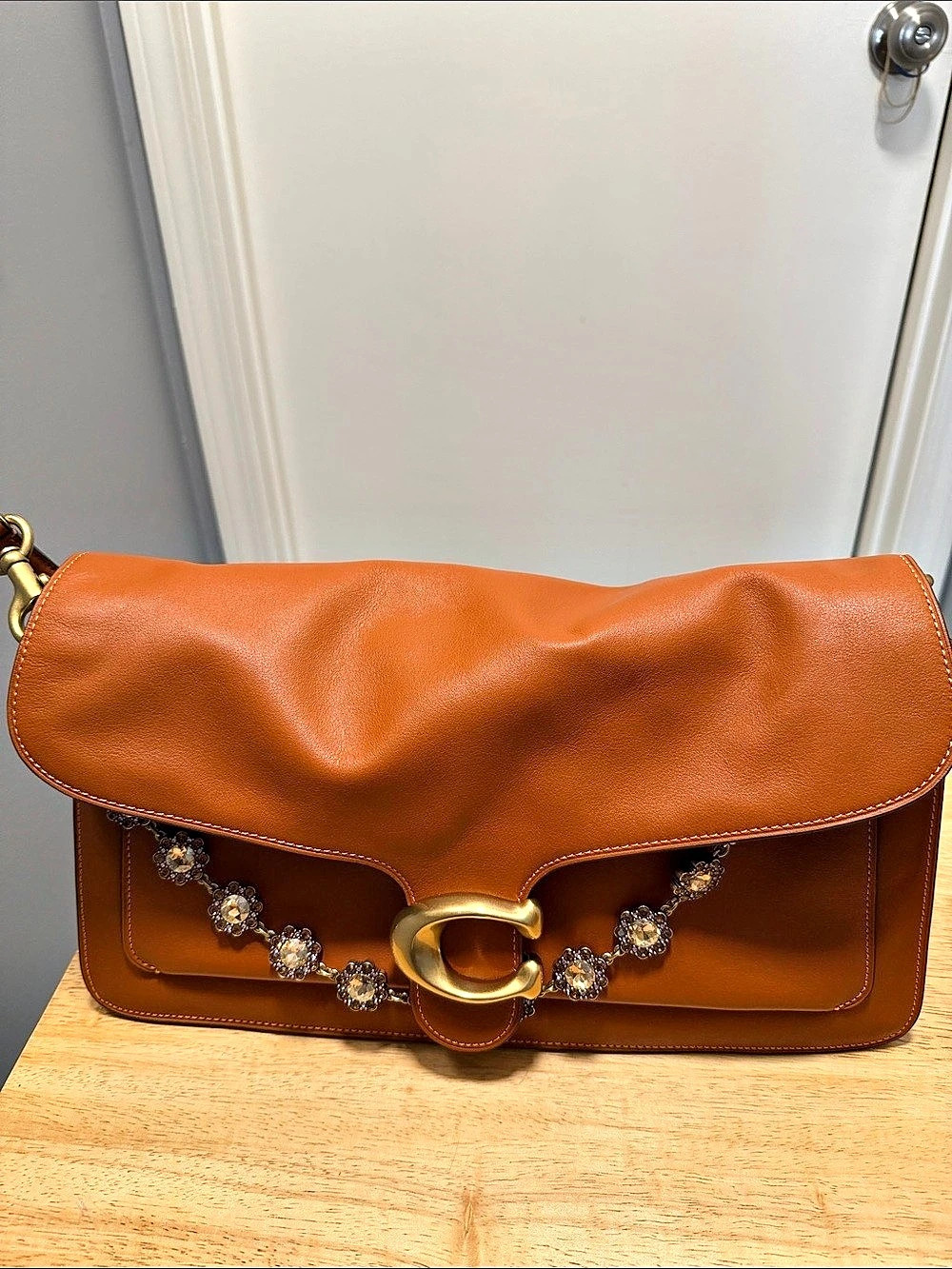 Coach Chain Tabby 36 Shoulder Bag  Bag charm included